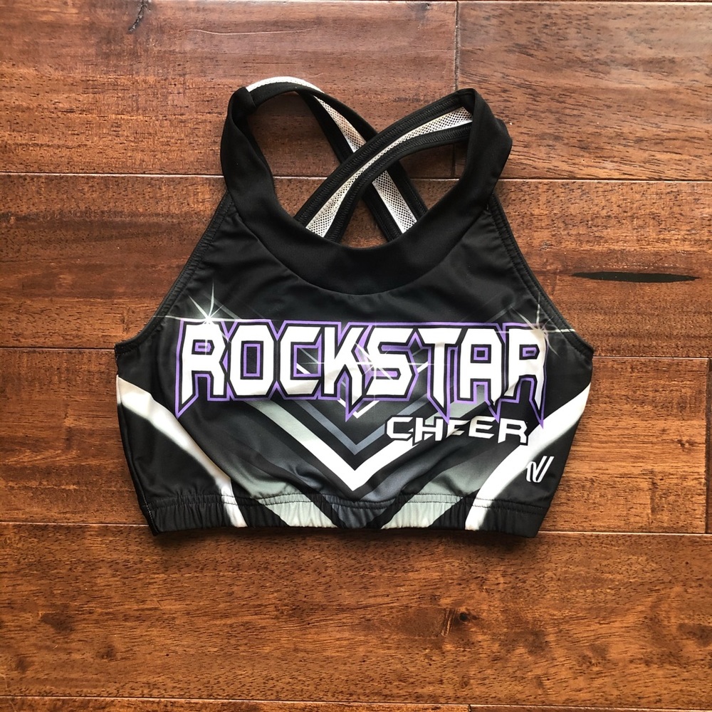 Rockstar Cheer Sports Bra